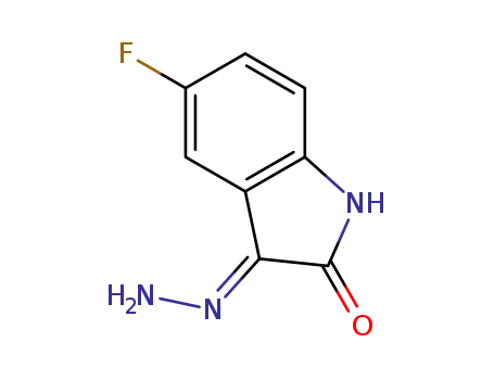 (E)-5-fluoro-3-hydrazonoindolin-2-one