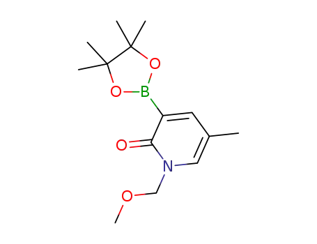 2-(1,N-(methoxymethyl)-5-methyl-2-oxopyrid-3-yl)-4,4,5,5-tetramethyl-1,3,2-dioxaborolane