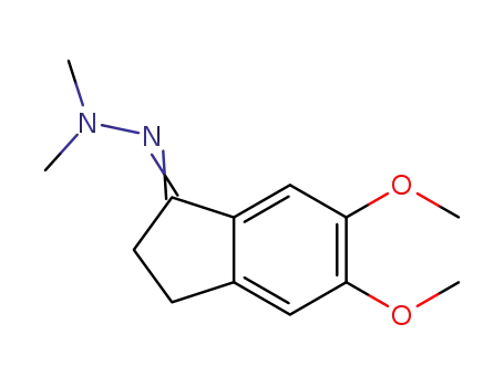 2-(5,6-dimethoxy-2,3-dihydro-1H-inden-1-ylidene)-1,1-dimethylhydrazine