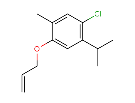 1-(allyloxy)-4-chloro-5-isopropyl-2-methylbenzene