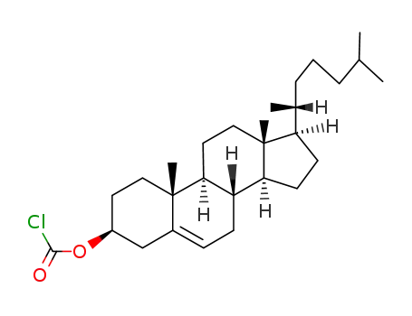 Molecular Structure of 7144-08-3 (Cholesteryl chloroformate)
