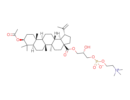 1-acetylbetulinyl-Sn-glycero-3-phosphocholine