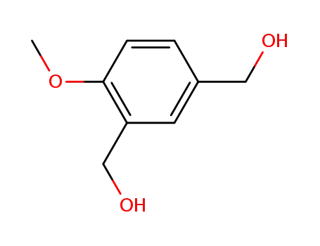 Molecular Structure of 15471-26-8 (4-METHOXY-1 3-BENZENEDIMETHANOL  97)