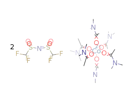 [Co(N,N-dimethylacetamide)6][bis(trifluoromethylsulfonyl)imide]2