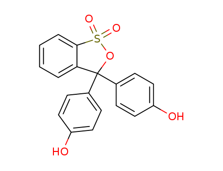 143-74-8,Phenol Red,Phenol,4,4'-(3H-2,1-benzoxathiol-3-ylidene)di-, S,S-dioxide (8CI);3H-2,1-Benzoxathiole, 3,3-bis(4-hydroxyphenyl)-, 1,1-dioxide;Fenolipuna;NSC10459;PSP;Phenolsulfonephthalein;Sulfonphthal;TF-R 2;a-Hydroxy-a,a-bis(p-hydroxyphenyl)-o-toluenesulfonicacid g-sultone;