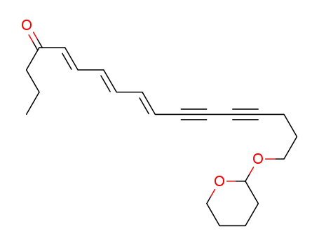 (5E,7E,9E)‐17‐((tetrahydro‐2H‐pyran‐2‐yl)oxy)heptadeca‐5,7,9‐trien‐11,13‐diyn‐4‐one