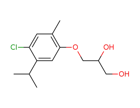 3-(4-chloro-5-isopropyl-2-methyl-phenoxy)-propane-1,2-diol