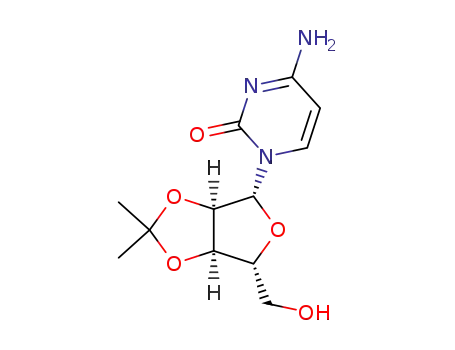 Molecular Structure of 362-42-5 (2',3'-O-isopropylidene cytidine)