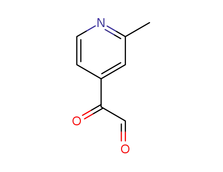 2-(2-methylpyridin-4-yl)-2-oxoacetaldehyde