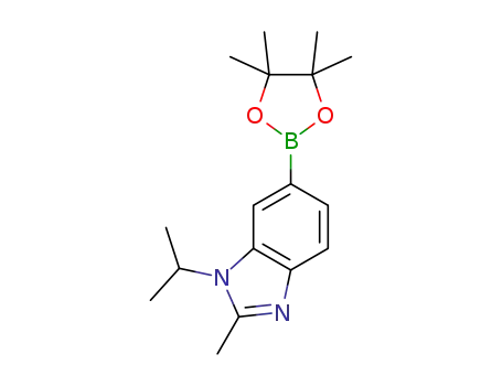 1-isopropyl-2-methyl-6-(4,4,5,5-tetramethyl-1,3,2-dioxaborolan-2-yl)-1H-benzo[d]imidazole