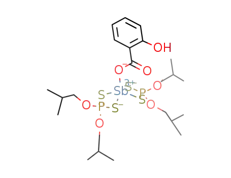 bis(diisobutyldithiophosphato)antimony(III) salicylate