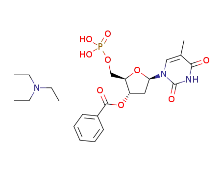 3'-O-benzoyl-2'-deoxythymidine-5'-monophosphate triethylammonium salt