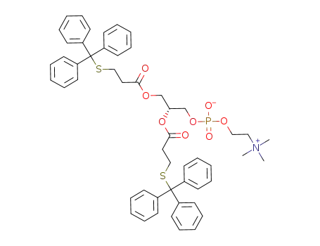 bis(tritylmercaptopropionate)glycerophosphorylcholine