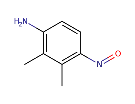 Molecular Structure of 871876-73-2 (2,3-Xylidine,  4-nitroso-  (3CI))
