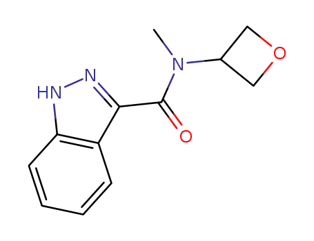 N-methyl-N-(oxetan-3-yl)-1H-indazole-3-carboxamide