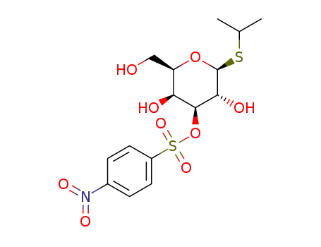 isopropylthio 3-O-(4-nitrobenzenesulfonyl)-β-D-galactopyranoside