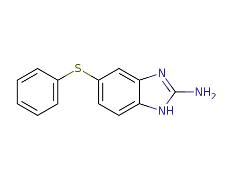 5-(phenylthio)-1H-benzo[d]imidazol-2-amine