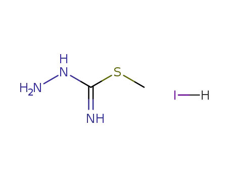 Hydrazinecarboximidothioicacid, methyl ester, hydriodide (1:1)