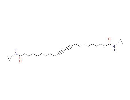 N1,N22-dicyclopropyldocosa-10,12-diynediamide