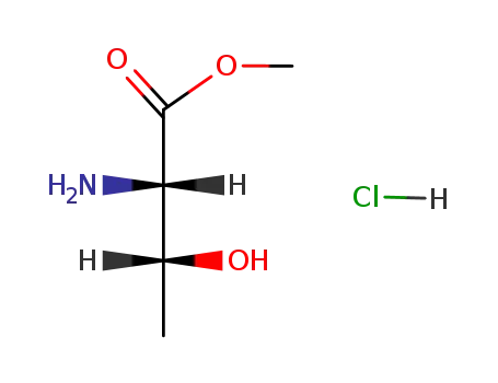 Molecular Structure of 39994-75-7 (Methyl L-threoninate hydrochloride)