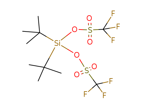 Di-tert-butylsilyl bis(trifluoromethanesulfonate)                                                                                                                                                       (85272-31-7)