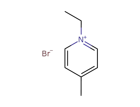 Molecular Structure of 32353-49-4 (Pyridinium, 1-ethyl-4-methyl-, bromide)