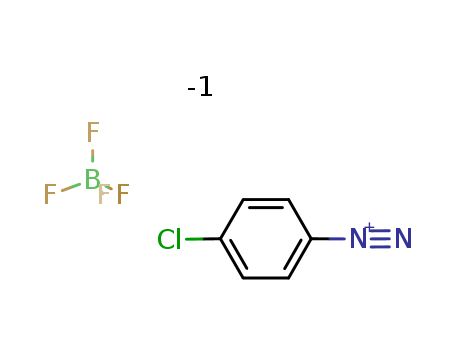 Benzenediazonium, p-chloro-, tetrafluoroborate(1-)