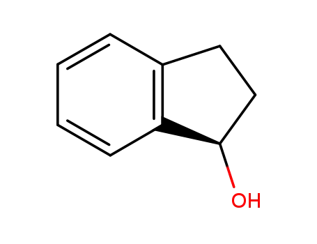 Molecular Structure of 697-64-3 ((R)-(-)-1-INDANOL)