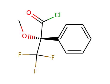 (R)-methoxytrifluoromethylphenylacetyl chloride