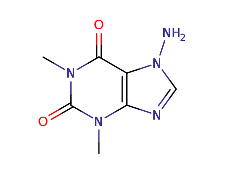 Molecular Structure of 81281-58-5 (7-Aminotheophylline)