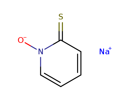 3811-73-2,Sodium omadine,2-Pyridinethiol, 1-oxide, sodium salt (8CI,9CI);Sodium, (2-pyridylthio)-, N-oxide (7CI);1-Oxo-2-pyridinethiol sodium salt;2-Mercaptopyridine N-oxide sodium salt;2-Pyridylthiol-N-oxide sodium salt;Sodium 2-mercaptopyridine 1-oxide;Sodium pyridine-1-oxide-2-thiolate;Sodium pyrithione;Thione (reagent);2-Pyridinethiol,1-oxide, sodium salt (1:1);
