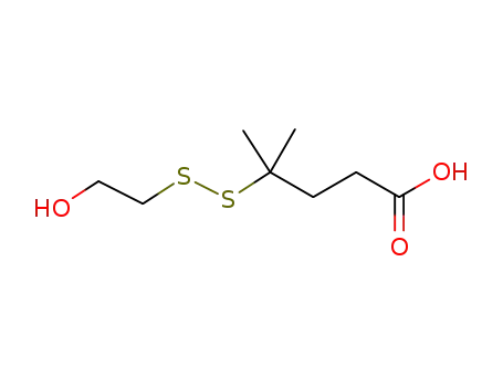 4-((2-hydroxyethyl)disulfanyl)-4-methylpentanoic acid