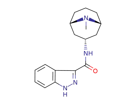 endo-N-(9-methyl-9-azabicyclo<3.3.1>nonan-3-yl)-1H-indazole-3-carboxamide