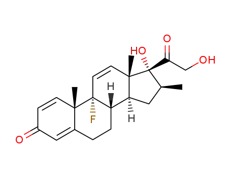 17α,21-dihydroxy-9α-fluoro-16β-methylpregna-1,4,11(12)-triene-3,20-dione