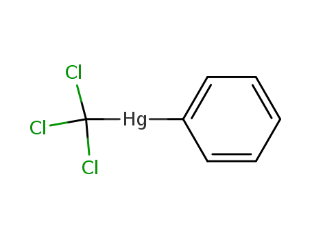 Molecular Structure of 3294-57-3 (PHENYL(TRICHLOROMETHYL)MERCURY)