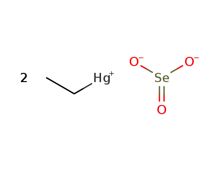 ethylmercury (1+); selenite