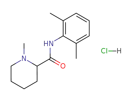 N-(2,6-dimethylphenyl)-1-methylpiperidine-2-carboxamide;hydron;chloride