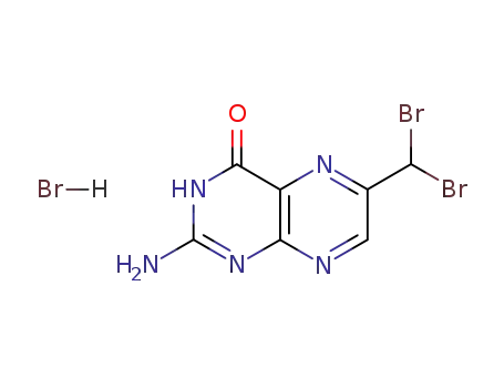 2-amino-6-dibromomethyl-3H-pteridin-4-one; hydrobromide