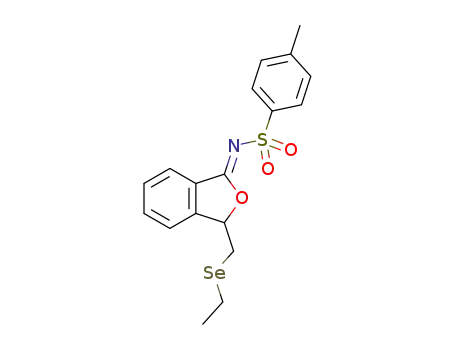 (Z)-N-(3-((ethylselanyl)methyl)isobenzofuran-1(3H)-ylidene)-4-methylbenzenesulfonamide