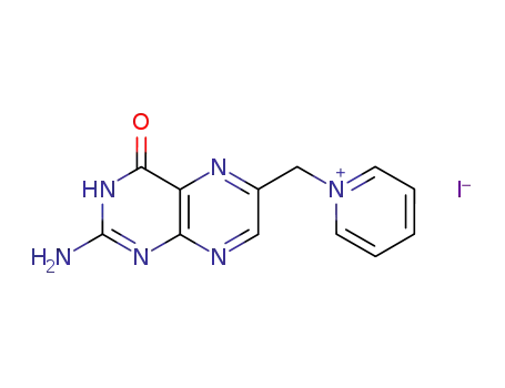 1-(2-amino-4-oxo-3,4-dihydro-pteridin-6-ylmethyl)-pyridinium; iodide