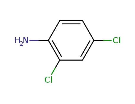 Molecular Structure of 554-00-7 (2,4-Dichloroaniline)