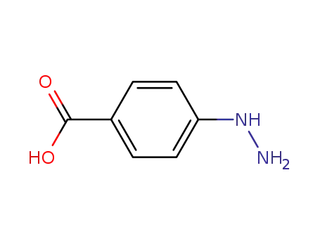 Molecular Structure of 619-67-0 (4-Hydrazinobenzoic acid)