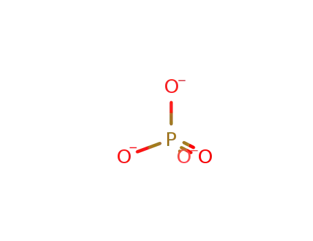 Molecular Structure of 14265-44-2 (Phosphate)