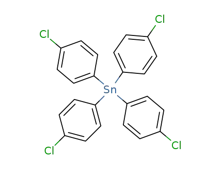 Molecular Structure of 15799-48-1 (Stannane, tetrakis(4-chlorophenyl)-)