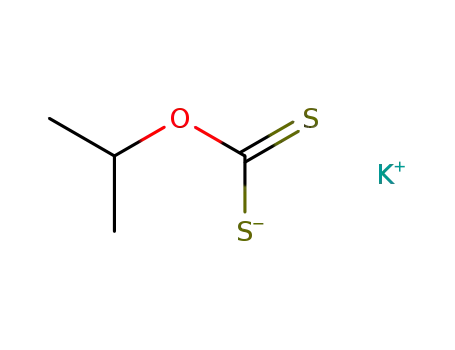 Molecular Structure of 140-92-1 (ISOPROPYLXANTHIC ACID POTASSIUM SALT)