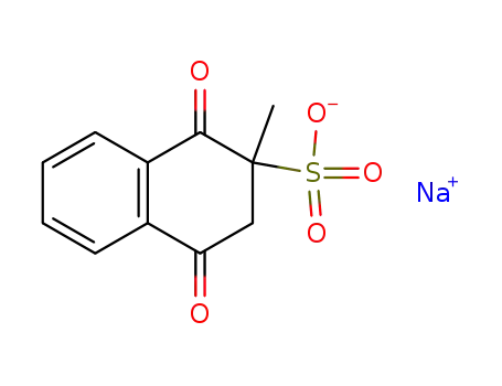 Molecular Structure of 130-37-0 (Menadione sodium bisulfite)
