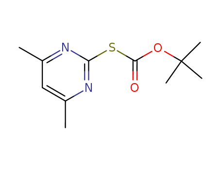 S-Boc-2-mercapto-4,6-dimethylpyrimidine(41840-28-2)