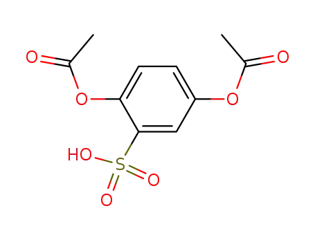 2,5-bis(acetyloxy)benzenesulfonic acid