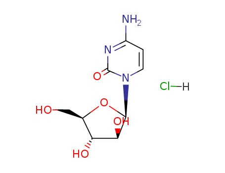 69-74-9,1-beta-D-Arabinofuranosylcytosine hydrochloride,2(1H)-Pyrimidinone,4-amino-1-b-D-arabinofuranosyl-,monohydrochloride (9CI);Cytosine, 1-b-D-arabinofuranosyl-, monohydrochloride (8CI);1-b-D-Arabinofuranosylcytosinehydrochloride;1-b-D-Arabinofuranosylcytosinemonohydrochloride;Arabinofuranosylcytosine hydrochloride;Arabinosylcytosinehydrochloride;Aracytidine hydrochloride;Cytosinearabinoside hydrochloride;Spongocytidine-hydrochloride;U 19920A;Cytarabine HCl;