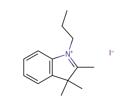 Molecular Structure of 20205-29-2 (1-PROPYL-2,3,3-TRIMETHYLINDOLIUM IODIDE)